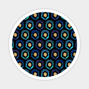 Ocean Hexagon Magnet